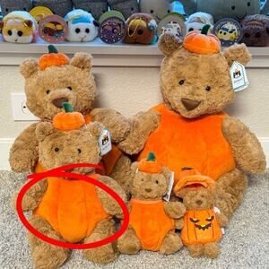 Clothes only‼️jellycat medium bartholomew bear pumpkin clothes